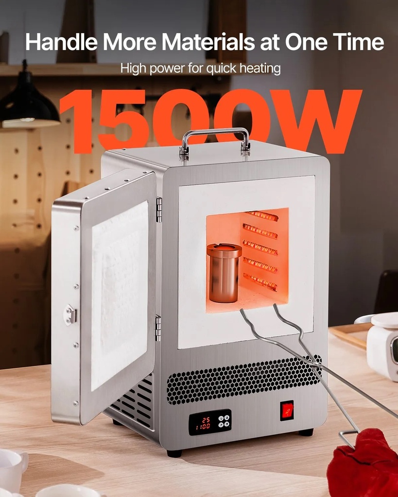 Four de fusion électrique 1200°C /1500w