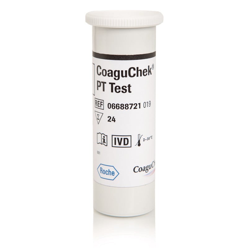 Bandelettes de test CoaguChek PT