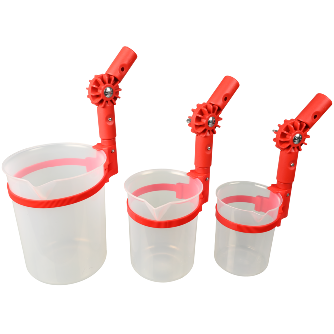 Puisard bécher à angle variable