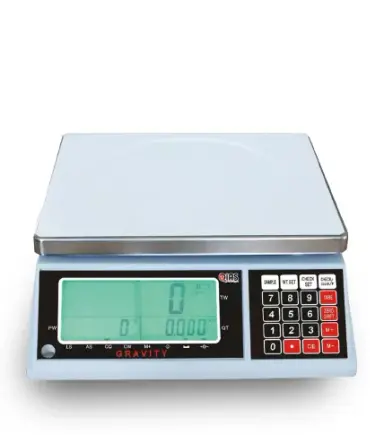 BALANCE DE TABLE COMPTEUSE 30KG/1G AVEC RS232