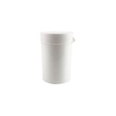 Flacon Snap Secure Blanc avec couvercle 45ml 35 mm