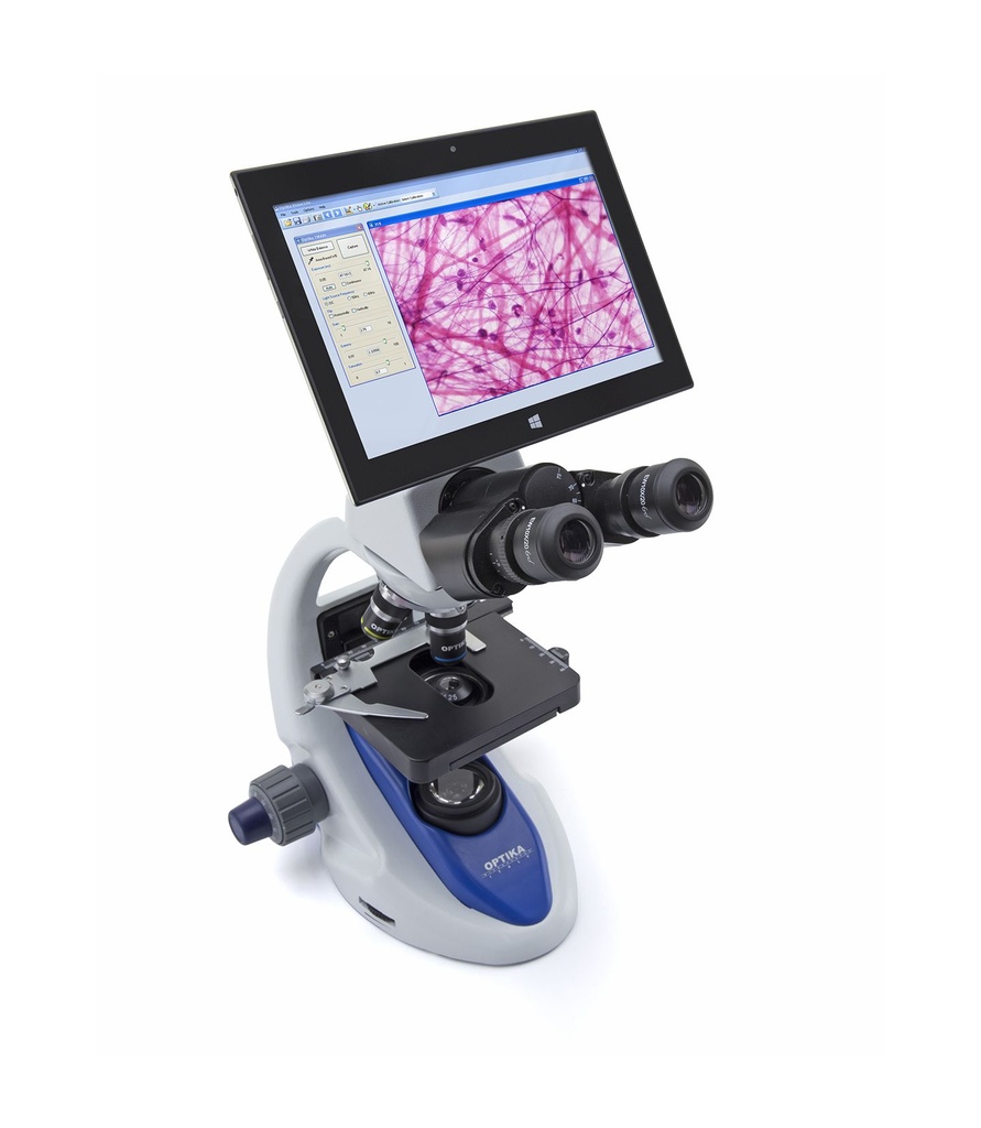 MICROSCOPE OPTIKA NUMERIQUE avec TABLETTE
