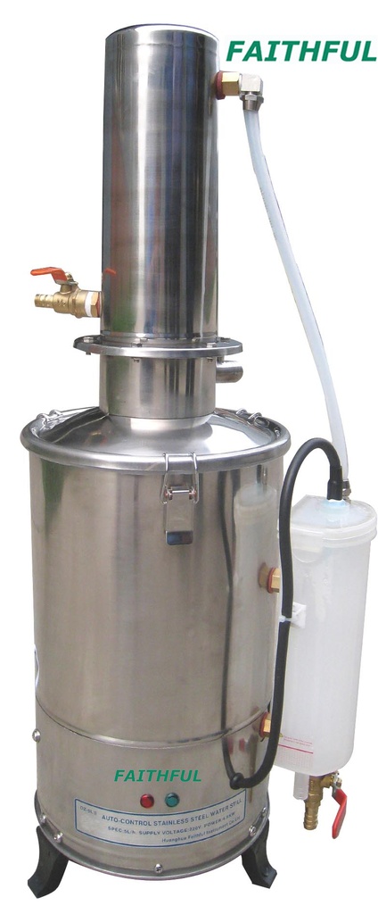 DISTILLATEUR D'EAU Acier inoxydable 10L/H