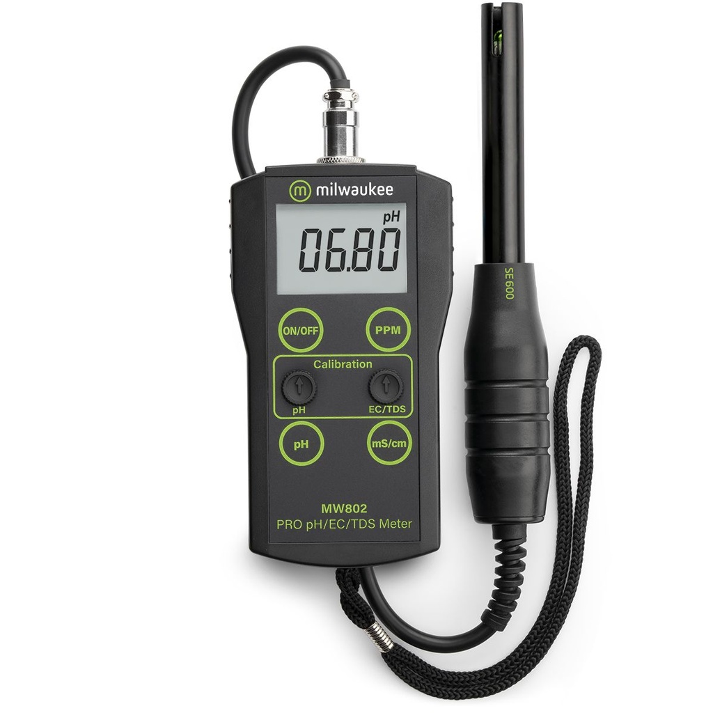 Multiparamètre portable combiné 3-en-1 PH, EC, TDS avec ATC