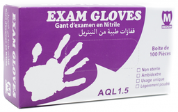 GANT D'EXAMEN en NITRILE ( Exam Gloves)
