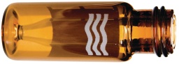 [VWR548-1107] VIALS AVEC MICRO-INSERT INTEGRE EN VERRE AMBRE, MICRO+ 0,30 ML