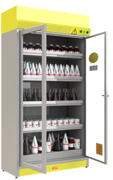 ARMOIRE A PRODUITS DANGEREUX 02 PORTES VITREES